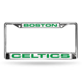 Boston Celtics Chrome Laser License Frame
