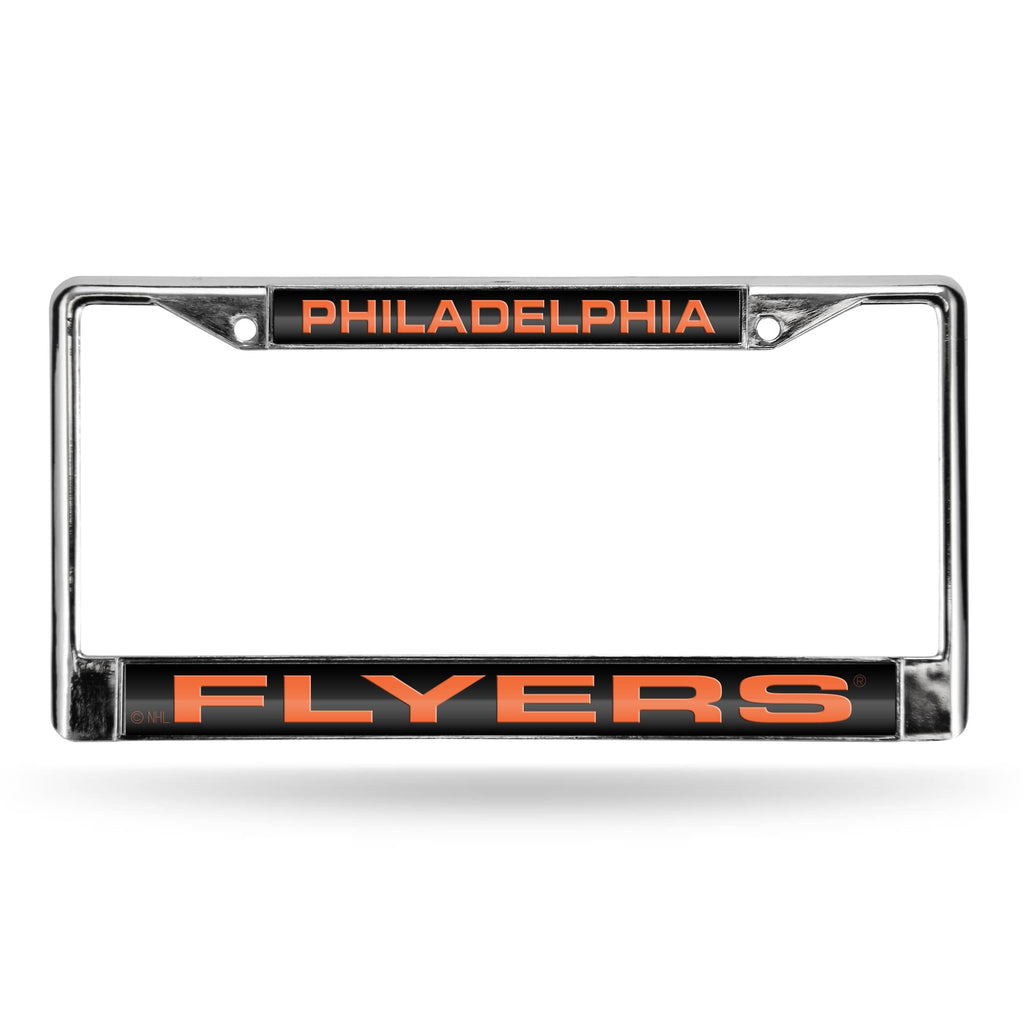 Philadelphia Flyers Chrome Laser License Frame