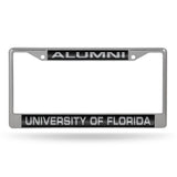 Florida Gators Chrome Laser License Frame