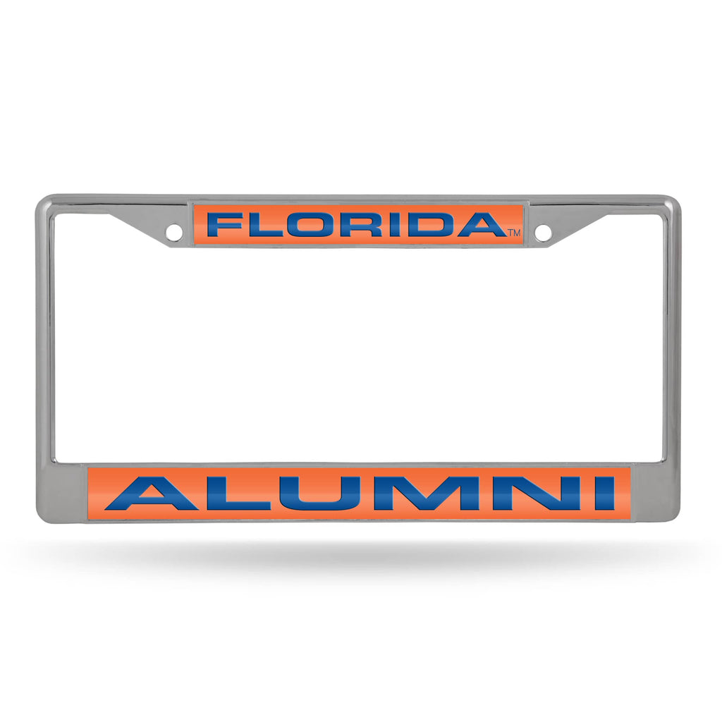 Florida Gators Chrome Laser License Frame