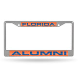 Florida Gators Chrome Laser License Frame