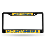West Virginia Mountaineers Laser License Frame