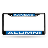 Kansas Jayhawks Laser License Frame