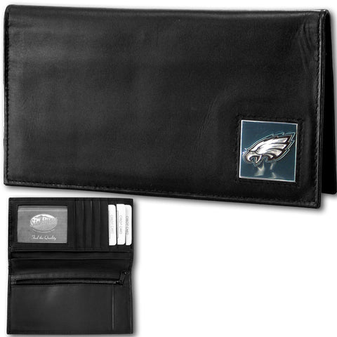 Philadelphia Eagles Deluxe Leather Checkbook Cover