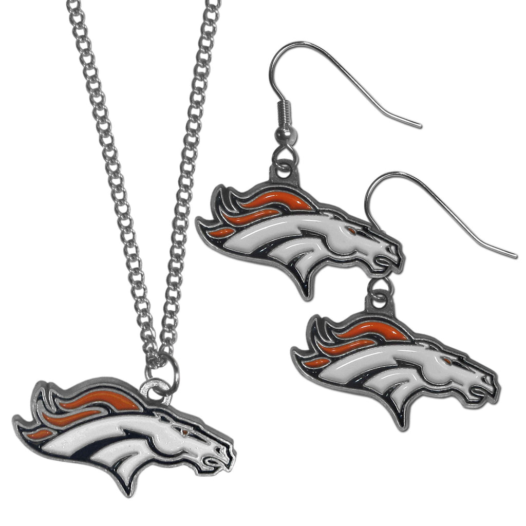 Denver Broncos Earrings 