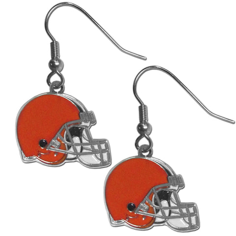 Cleveland Browns   Chrome Dangle Earrings 