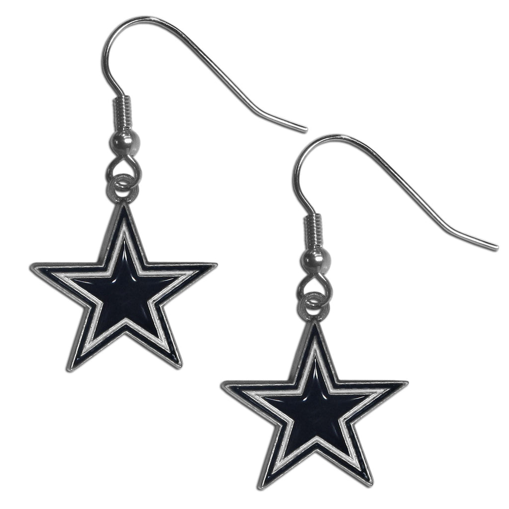 Dallas Cowboys Earrings - Dangle Style