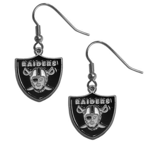 Oakland Raiders Earrings - Dangle Style