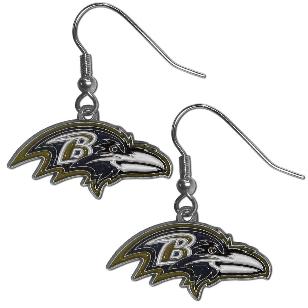 Baltimore Ravens Earrings - Dangle Style