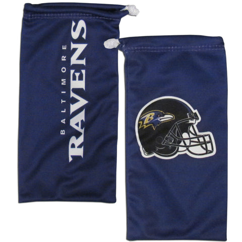 Baltimore Ravens Microfiber Sunglass Bag