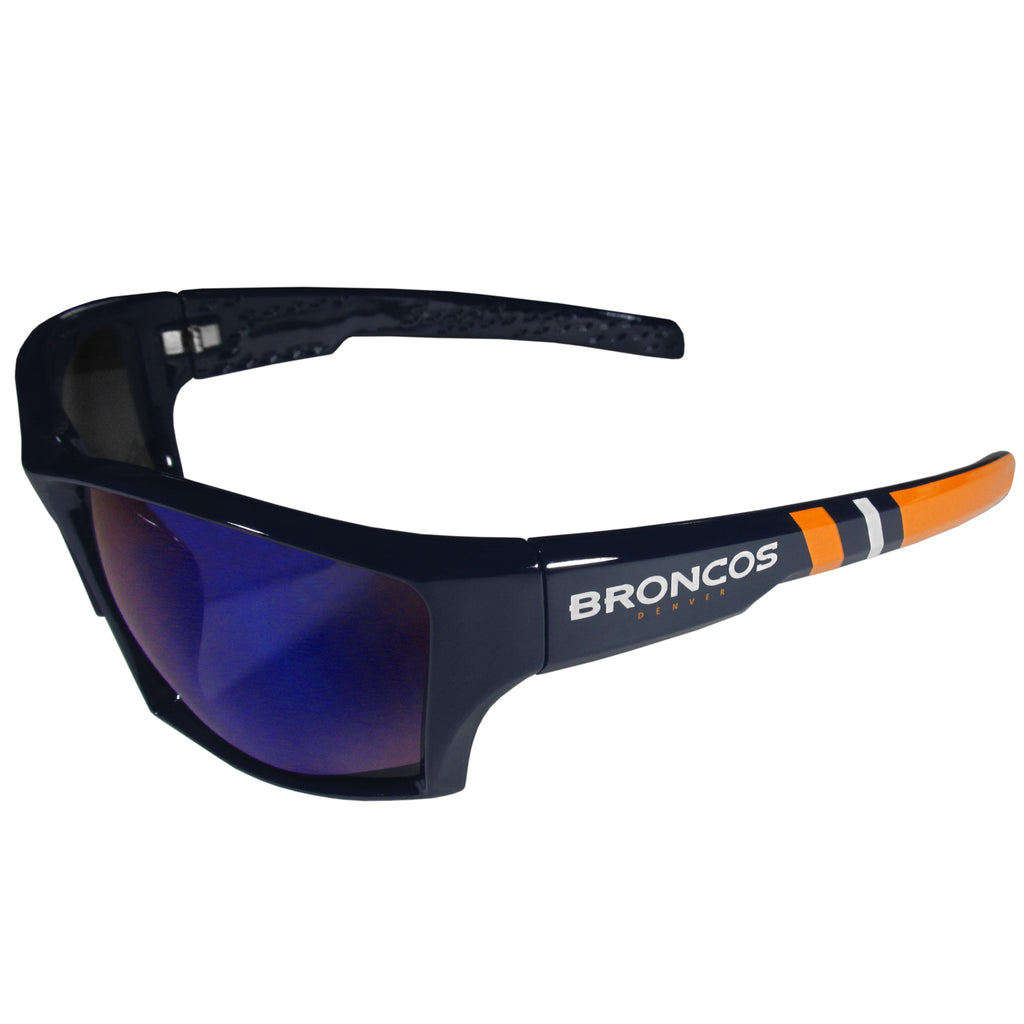 Denver Broncos Edge Wrap Sunglasses - Std