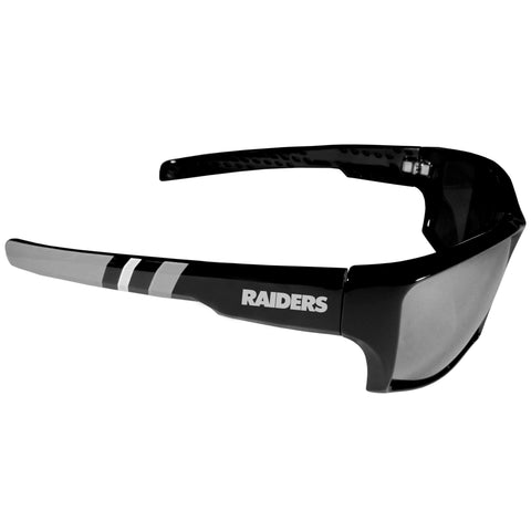 Oakland Raiders Edge Wrap Sunglasses - Std