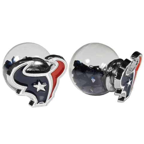 Houston Texans Front/Back Earrings