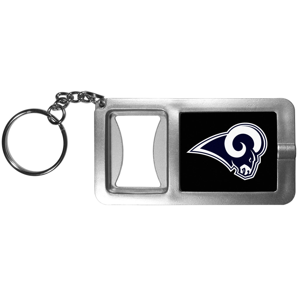 Los Angeles Rams Flashlight Key Chain with Bottle Opener