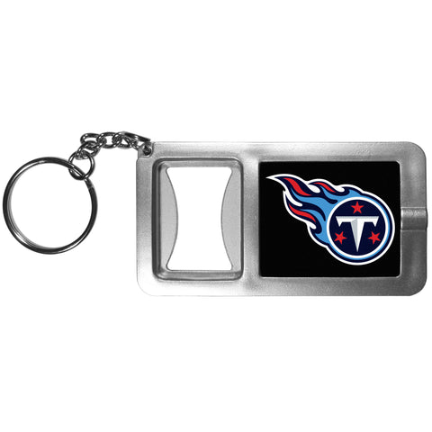 Tennessee Titans Flashlight Key Chain with Bottle Opener