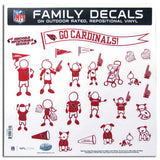 Arizona Cardinals Family Decal Set