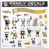 Pittsburgh Steelers Family Decal Set