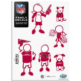 Arizona Cardinals Family Decal Set