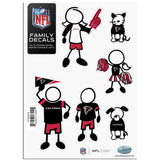 Atlanta Falcons Family Decal Set