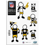Pittsburgh Steelers Family Decal Set