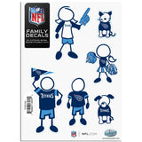 Tennessee Titans Family Decal Set