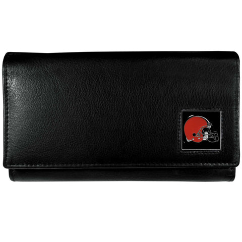 Cleveland Browns   Leather Women's Wallet 
