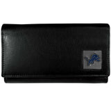 Detroit Lions Leather Trifold Wallet