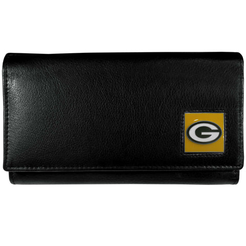 Green Bay Packers   Leather Women's Wallet 