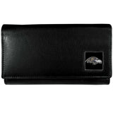 Baltimore Ravens Leather Trifold Wallet