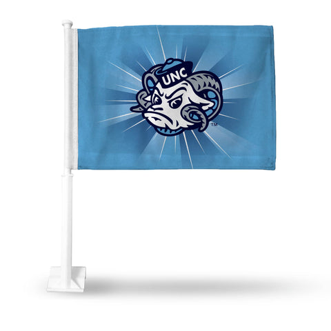 North Carolina Tar Heels Car Flag