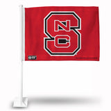 North Carolina State Wolfpack Car Flag