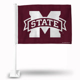 Mississippi State Bulldogs Car Flag