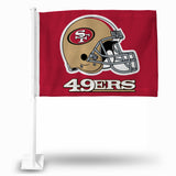 San Francisco 49ers Car Flag