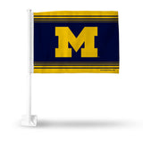Michigan Wolverines Car Flag
