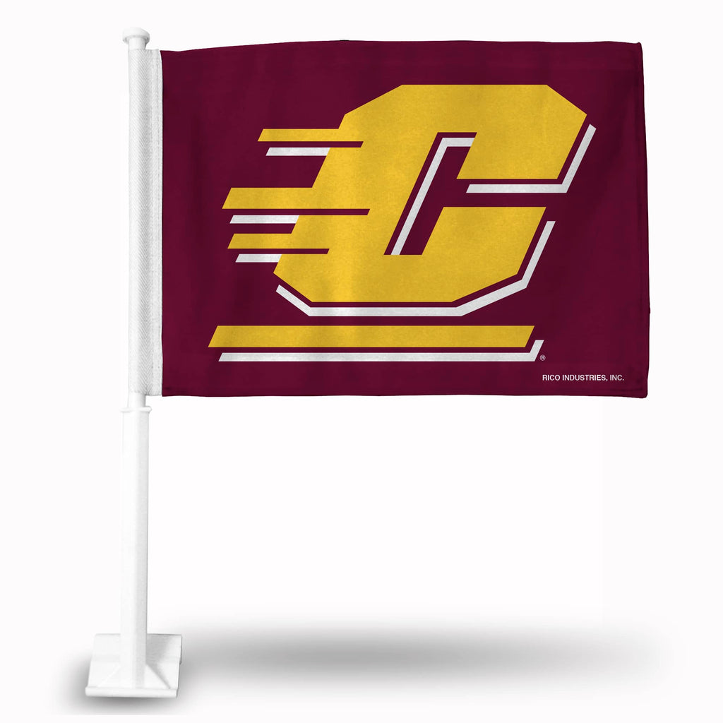 Central Michigan Chippewas Car Flag