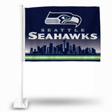 Seattle Seahawks Car Flag