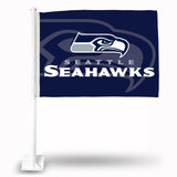 Seattle Seahawks Car Flag