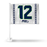 Seattle Seahawks Car Flag