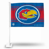 Kansas Jayhawks Car Flag