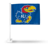 Kansas Jayhawks Car Flag