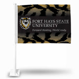 Fort Hays State Tigers Car Flag
