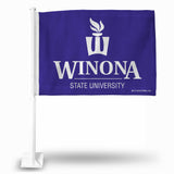 Winona State Warriors Car Flag