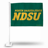 North Dakota State Bison Car Flag