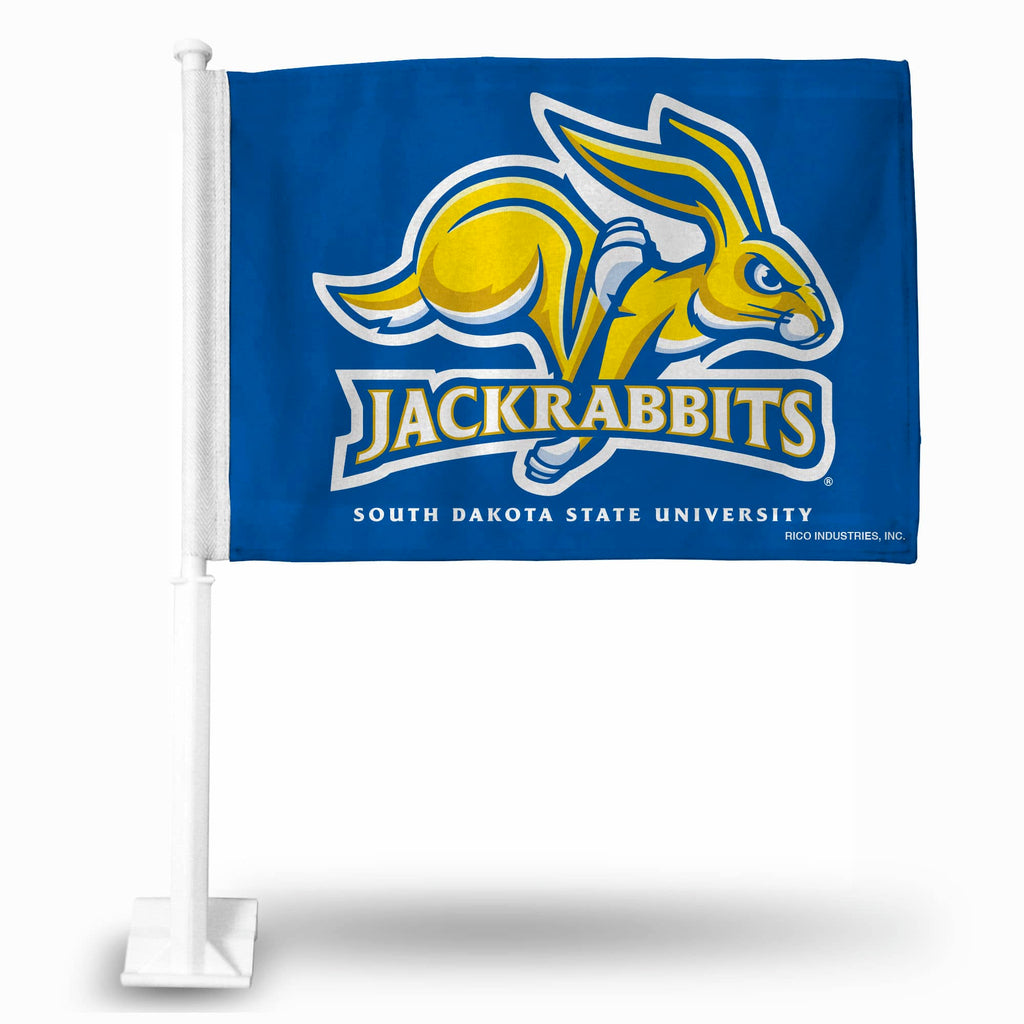 South Dakota State Jackrabbits Car Flag