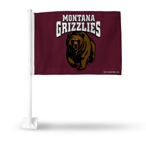 Montana Grizzlies Car Flag