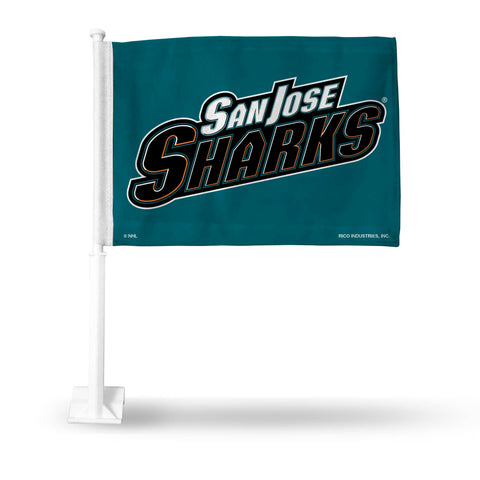 San Jose Sharks Car Flag