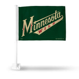 Minnesota Wild Car Flag