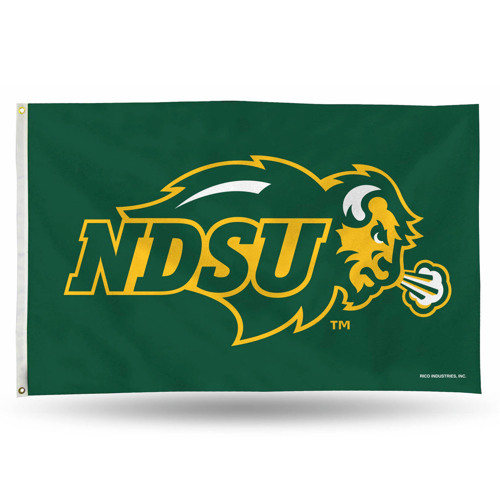 North Dakota State Bison Banner Flag - 3x5