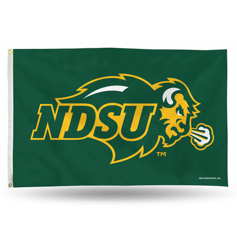 North Dakota State Bison Banner Flag - 3x5