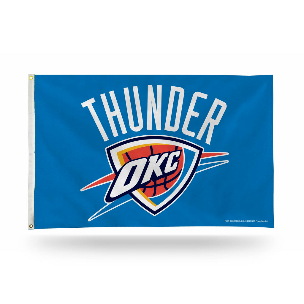 Oklahoma City Thunder Banner Flag - 3x5